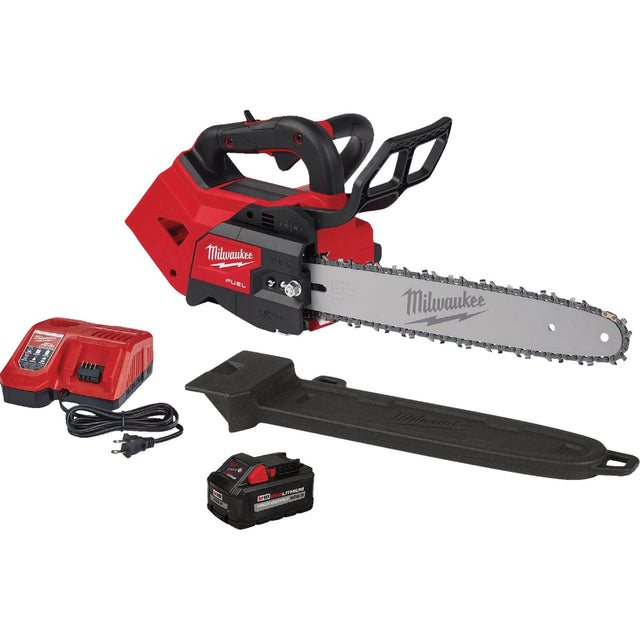 M18 Fuel™ 14" Top Handle Chainsaw Kit, 14", Battery Powered, 18 V
