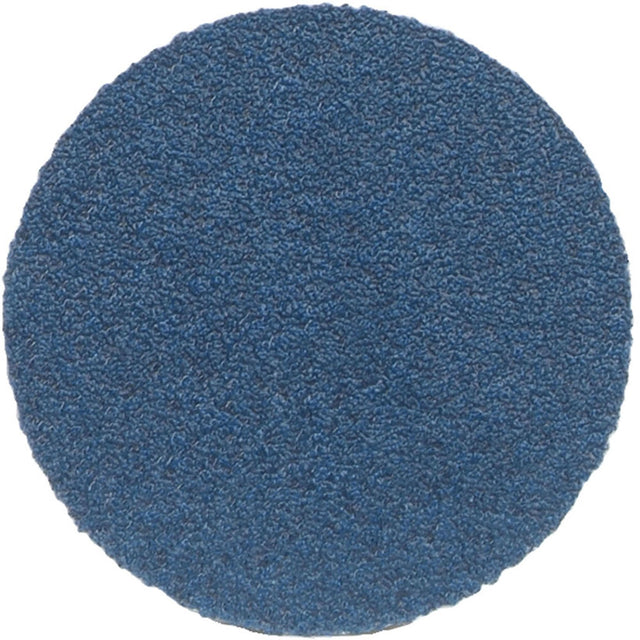 BlueFire Hook & Loop Disc, 5" Dia., 80 Grit, Zirconia Alumina, E-Weight