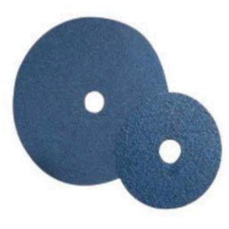 Fiber Locking Discs, 4-1/2" Dia., 24 Grit, Zirconia Alumina