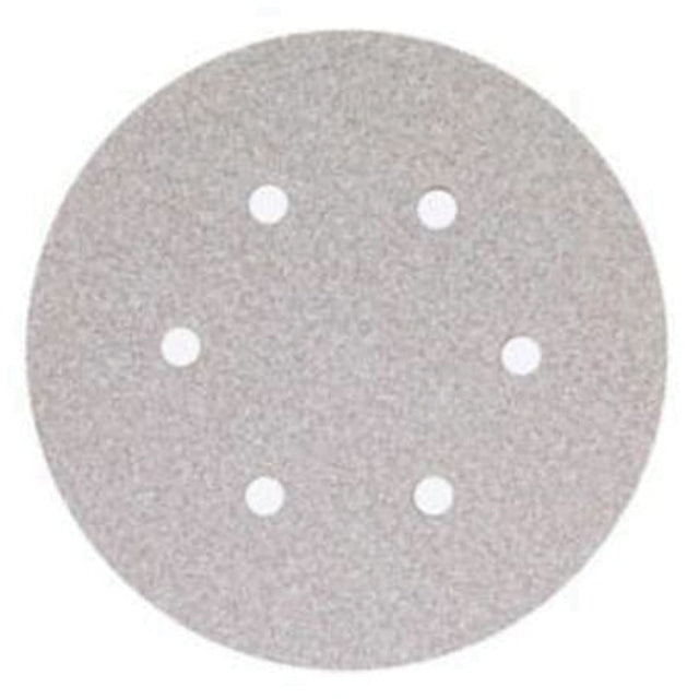 Paper Hook & Loop Vacuum Discs, 6" Dia., 150 Grit, Aluminum Oxide, B-Weight