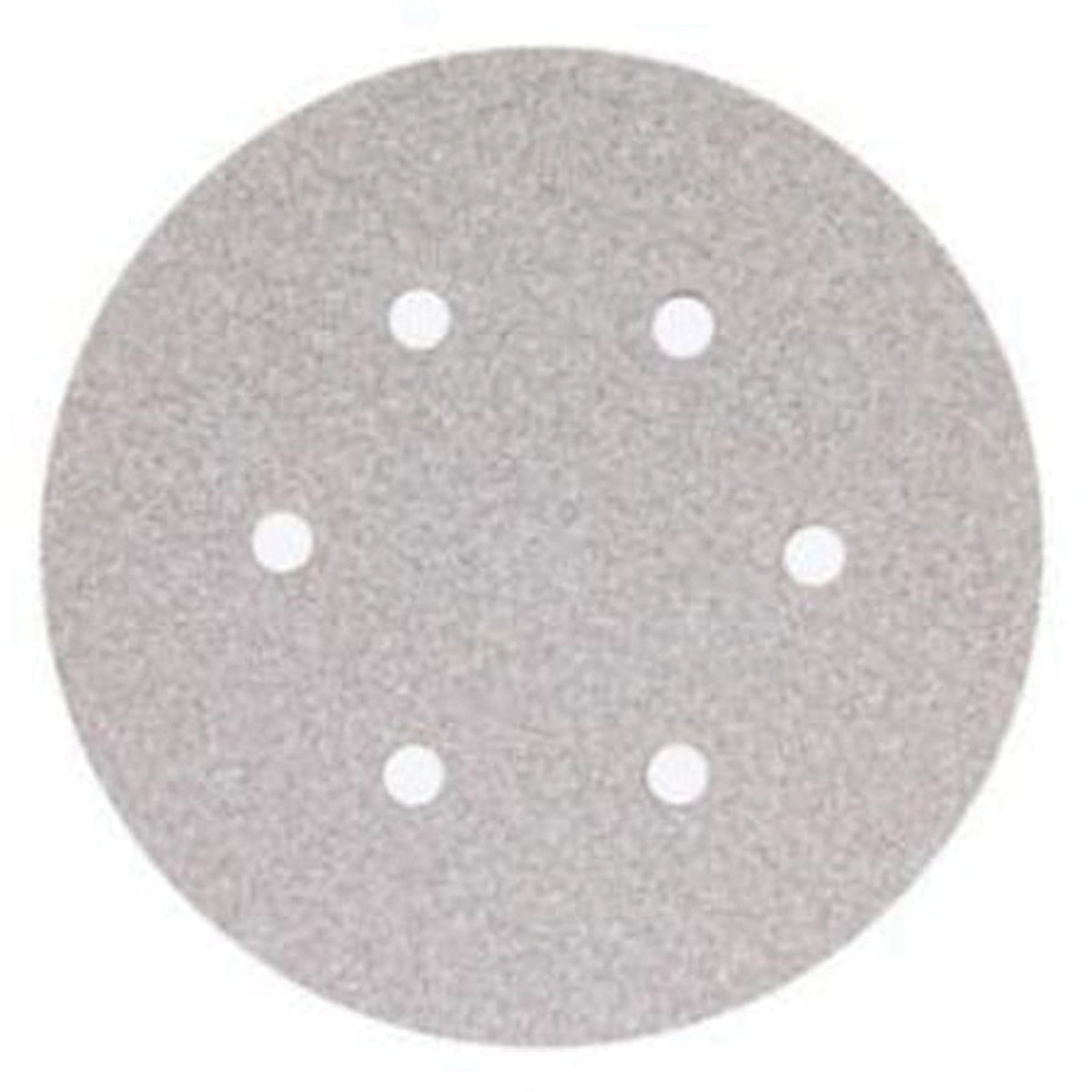 Paper Hook & Loop Vacuum Discs, 6" Dia., 80 Grit, Aluminum Oxide, B-Weight