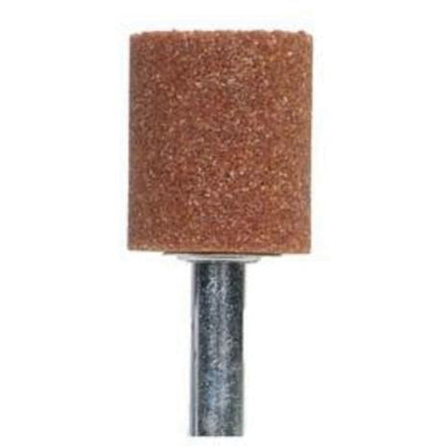 Vitrified Bond Mounted Points, W205, Aluminum Oxide, 3/4" Dia., 1" L, 60 Grit