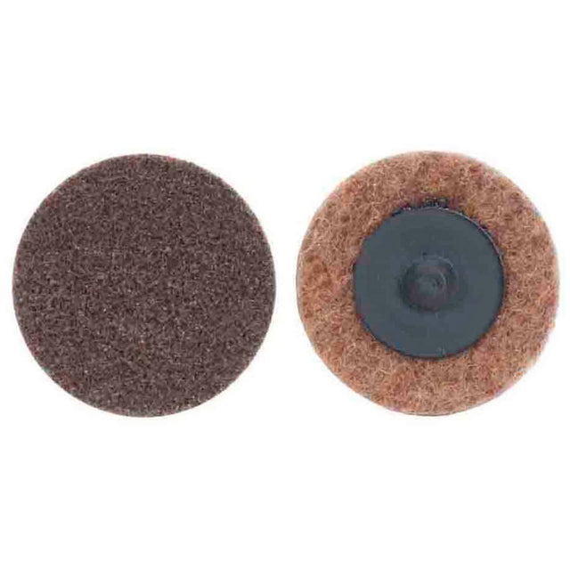 Bear-Tex® Rapid Prep™ Non-Woven Quick-Change Disc, 2" Dia., Coarse Grit, Aluminum Oxide