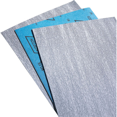 Sandpaper, Paper Sheets - No-Fil Durite A475, 9" x 11", P320-B Grit, Silicon Carbide