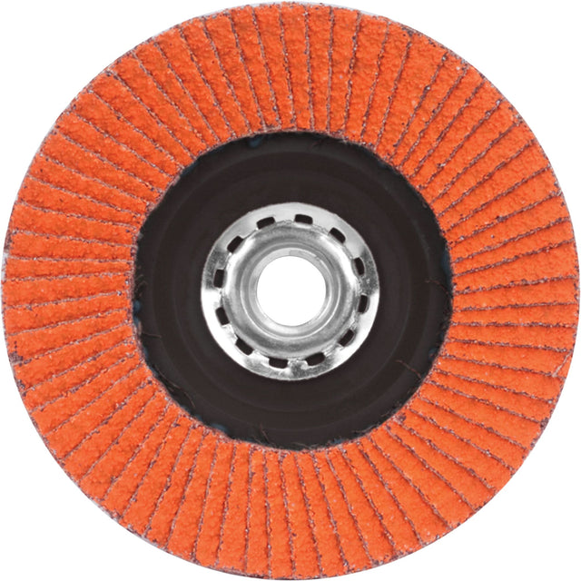 Flap Discs - Quick Trim SG Blaze R980P, 7" x 5/8"-11, Type 27, 60 Grit, Ceramic