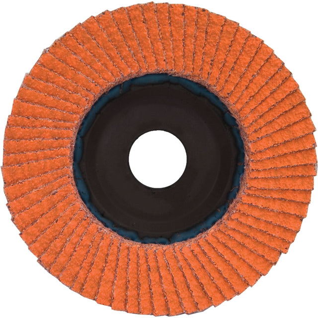 Flap Discs - Quick Trim SG Blaze R980P, 4-1/2" x 7/8", Type 27, 120 Grit, Ceramic