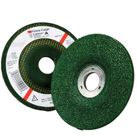 Green Corps™ Depressed Centre Wheel, 4-1/2" x 1/4", 7/8" Arbor, Aluminum Oxide, Type 27