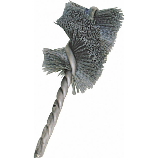 ATB™ Nylon Abrasive Heavy-Duty Internal Deburring Brushes, 1.5" Dia. x 2-1/2" L, 120 Grit