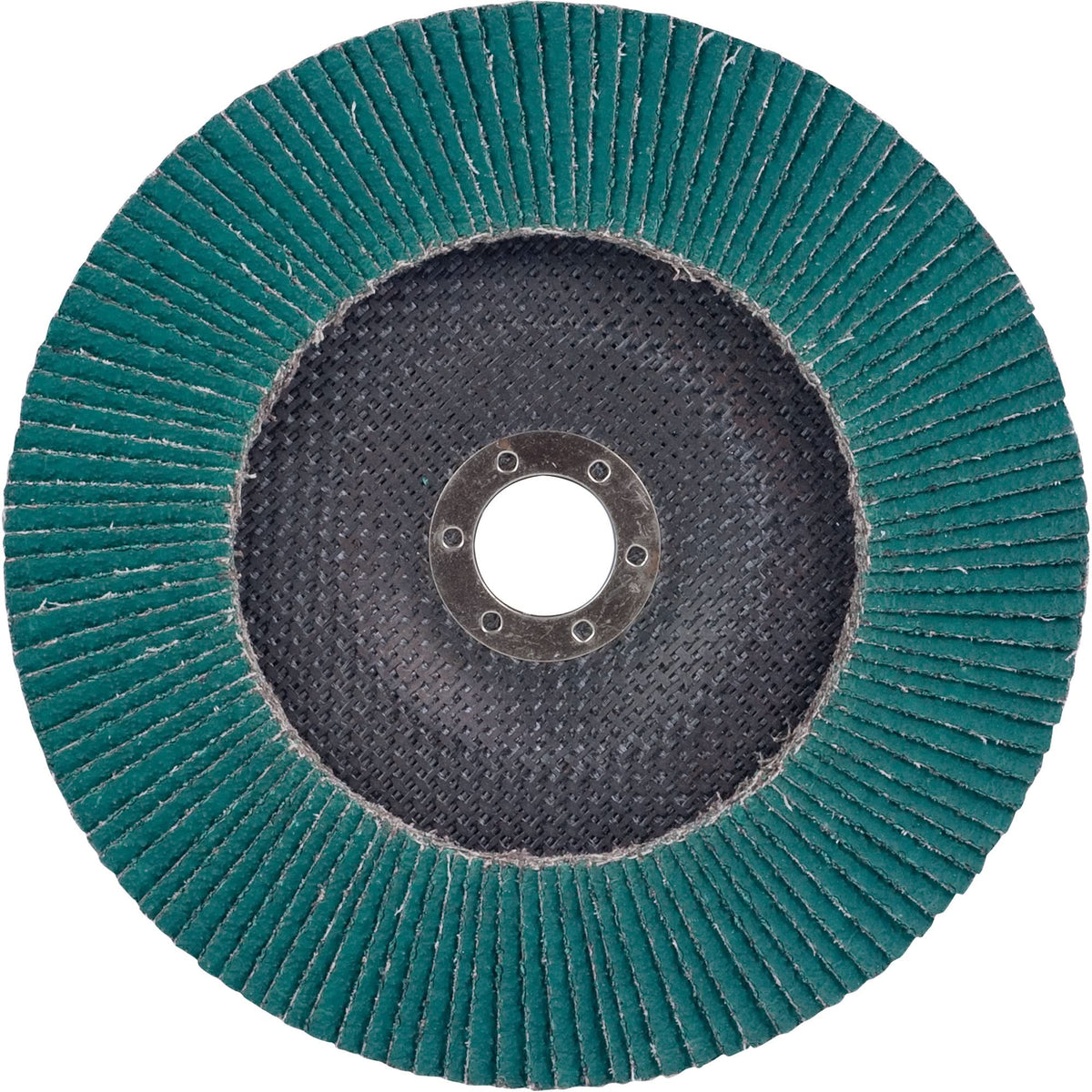 Flap Disc 577F, 7" x 5/8"-11, Type 27, 40 Grit, Zirconia Alumina