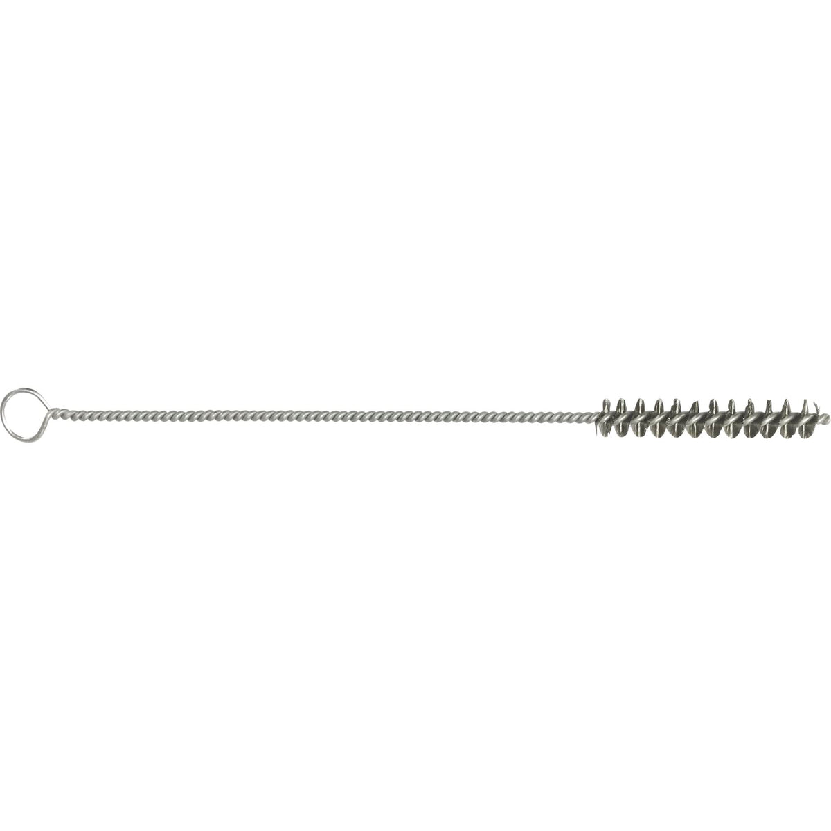 Twisted Tube Brush, 1/4" Dia. x 1-1/2" L, 7" Overall Length