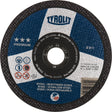 Premium 2 In 1 Thincut Cut-Off Wheel, 6" x 0.045", 7/8" Arbor, Type 1, Aluminum Oxide, 10200 RPM