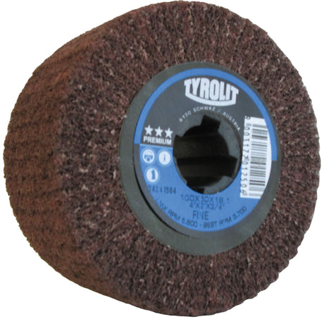 Pro-Line Surface Conditioning Drum, 4" Dia. x 2" W, 3/4" Arbor, Fine Grit, Aluminum Oxide