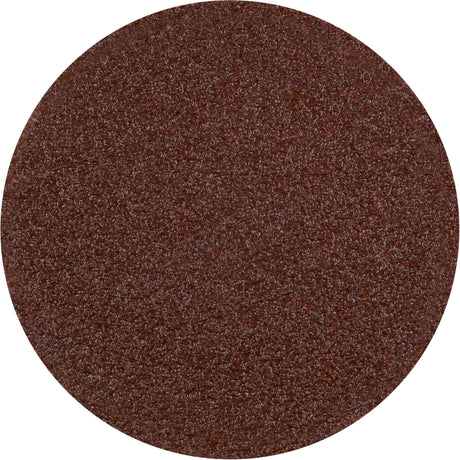 Lock Back Sanding Disc - 3", 3" Dia., 36 Grit, Aluminum Oxide