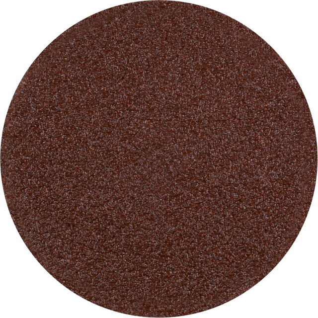 Lock Back Sanding Disc - 3", 3" Dia., 36 Grit, Aluminum Oxide