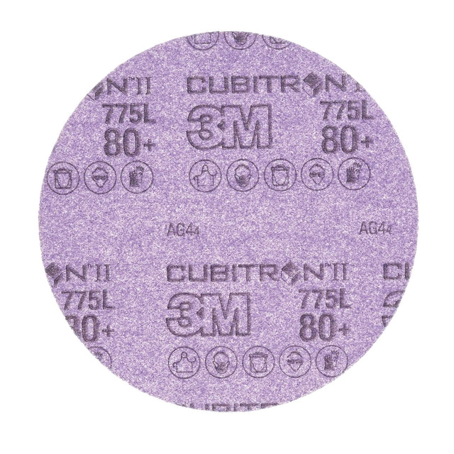 Cubitron™ II Stikit™ Film Disc Roll, 6" Dia., 80+ Grit, Ceramic