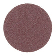 PSA Cloth Disc, 2" Dia., 80 Grit, Aluminum Oxide
