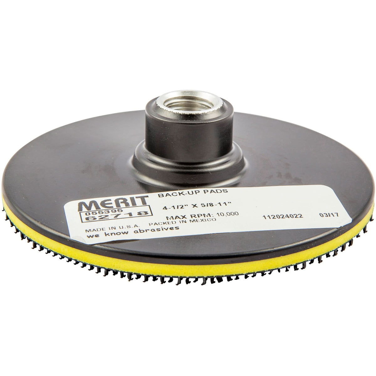 Hook & Loop Disc Back-Up Pad