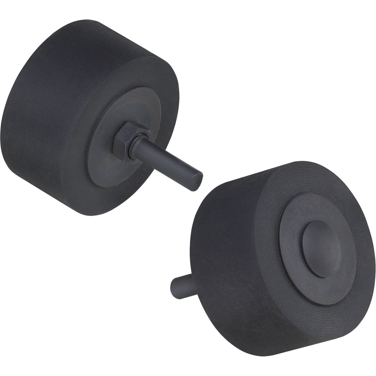 2" x 1" x 1/4" Rubber Cushion Polishing Wheel 45129