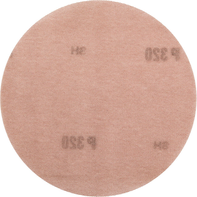 MeshPower™ Hook & Loop Disc, 5" Dia., 320 Grit, Aluminum Oxide