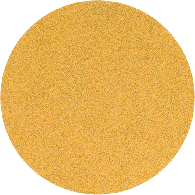 Gold Reserve™ A296 Paper Hook & Loop Disc, 6" Dia., P80 Grit, Aluminum Oxide, C-Weight