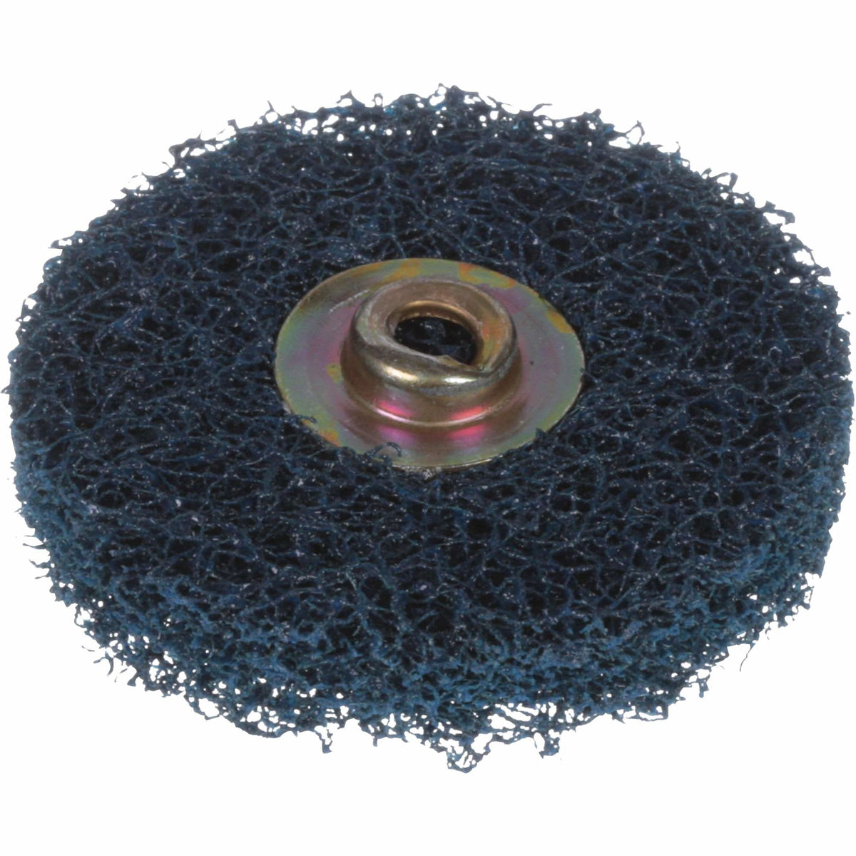 Quick Change Buff and Blend HS Disc, 2" Dia., Medium Grit, Aluminum Oxide