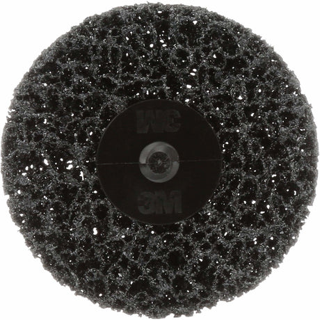 Scotch-Brite™ Roloc™ Coating Removal Disc 07461 CR-DH, 3" Dia., Extra Coarse Grit, Silicon Carbide