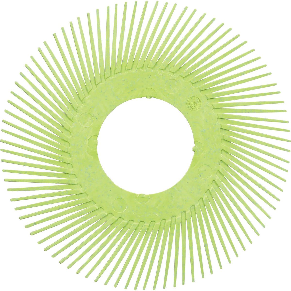 Scotch-Brite™ Type A Precision Radial Bristle Brush PN-RB without Adapter, Ceramic, 50+ Grit, 6" Dia.