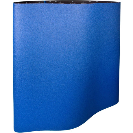 BlueFire® Wide Cloth Sanding Belt, 36" W x 75" L, Zirconia Alumina, 36 Grit