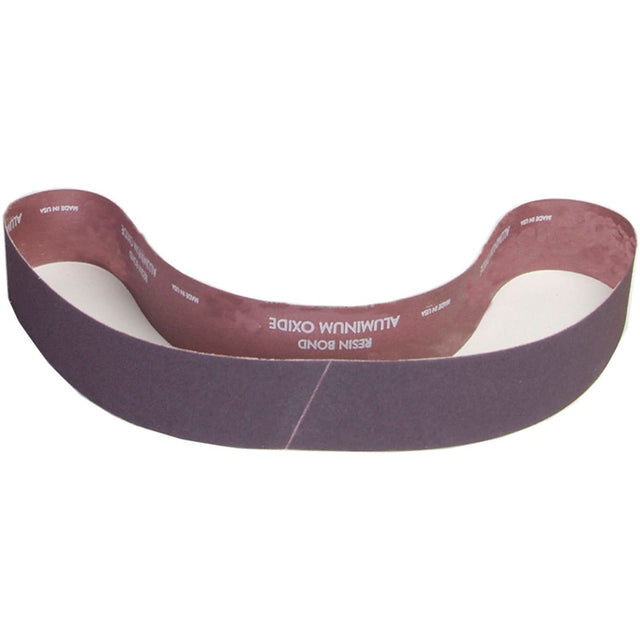 Metalite® Sanding Belt, 2" W x 48" L, Aluminum Oxide, 120 Grit