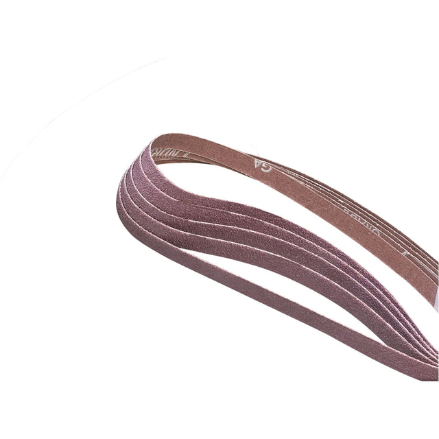 Metalite® R228 File Belts, 1/2" W x 24" L, Aluminum Oxide, 120 Grit