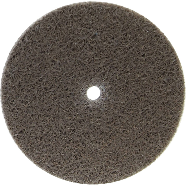 Bear-Tex® Non-Woven Unified Wheel, 3" x 1/4", 1/4" Arbor, Medium Grit, Aluminum Oxide