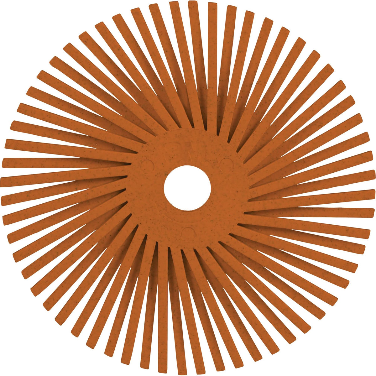 Scotch-Brite™ Type A Precision Radial Bristle Brush PN-RB, Ceramic, 80+ Grit, 3" Dia.
