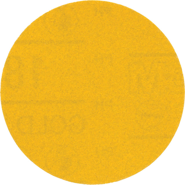 Hookit™ Gold Abrasive Disc, 09210, 3" Dia., 80D Grit, Aluminum Oxide, D-Weight