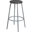 500 Series Stool, Stationary, Adjustable, 20" - 28", Polyurethane Seat, Black