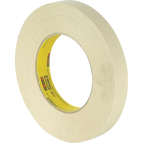 Scotch® Performance 231 Masking Tape, 36 mm (1-1/2") x 55 m (180'), Tan