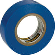 Scotch® 35 Colour Coded Tape, 12.7 mm (1/2") x 20.1 m (66'), Blue, 7 mils