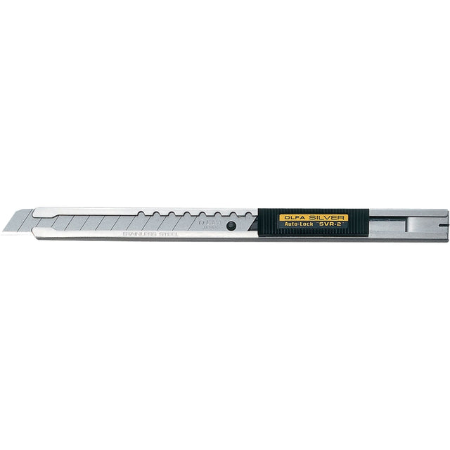 Standard-Duty Precision Knife, 9 mm, Stainless Steel, Stainless Steel Handle