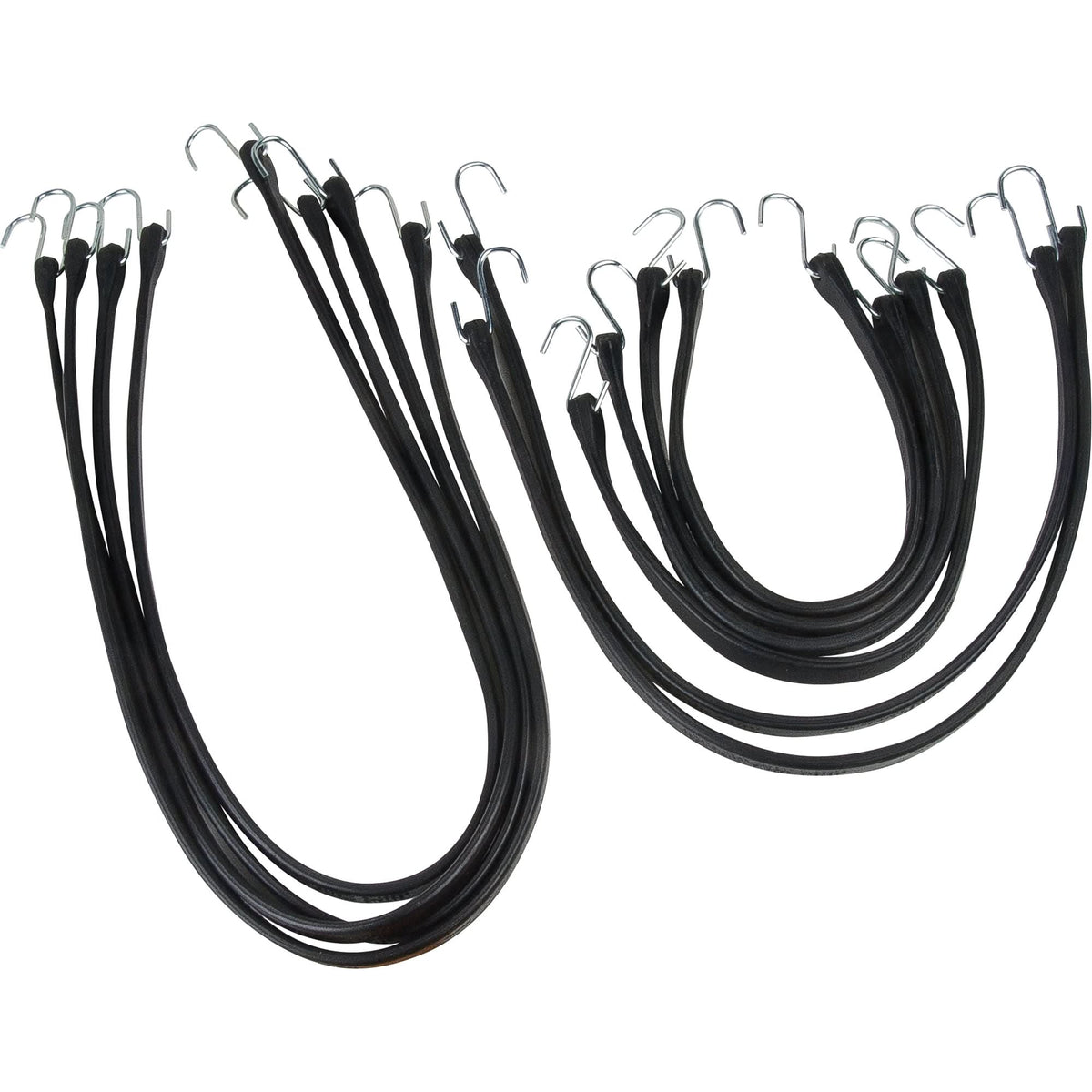 Rubber Tie Down Set, 21"