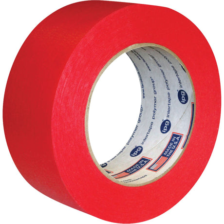 Utility Grade Coloured Masking Tape, 18 mm (3/4") x 55 m (180'), Red