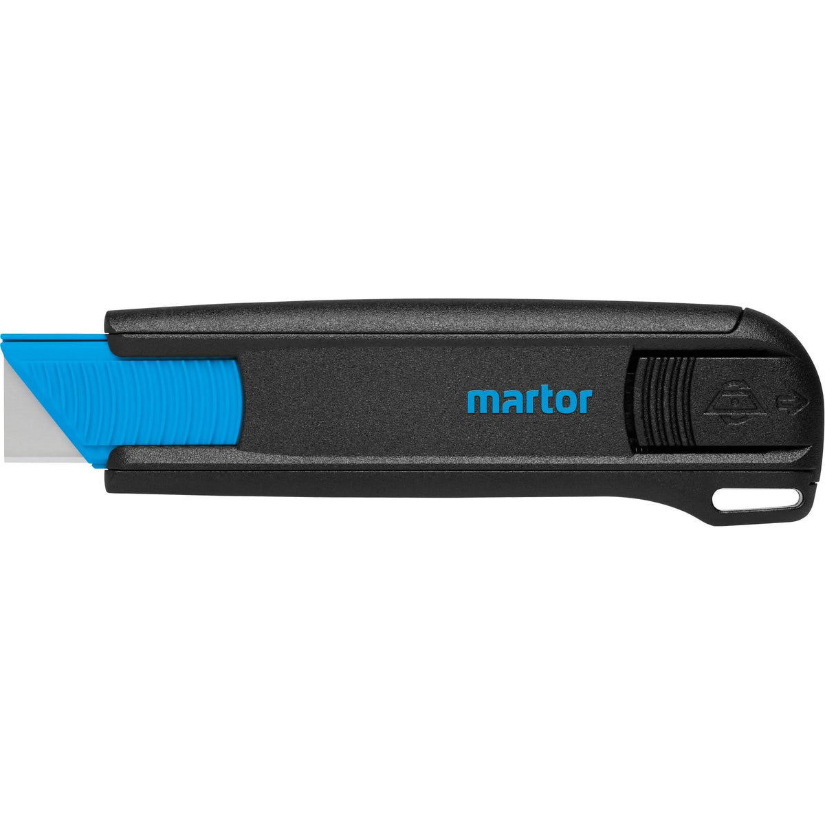 Secunorm 175 Knife Semi Automatic Retractable, 10 mm, Stainless Steel, Plastic Handle