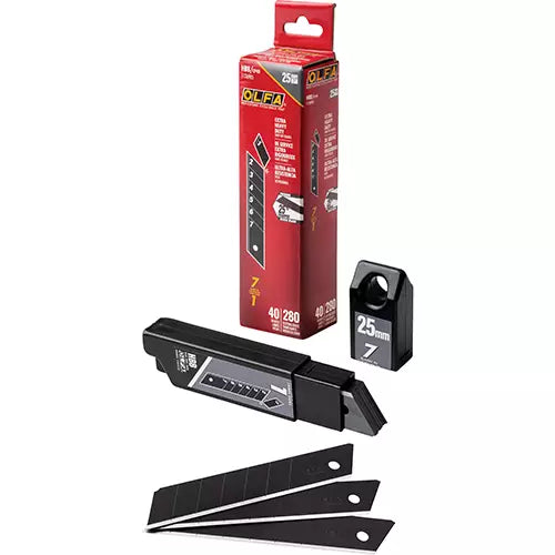 Ultra-Sharp Black Replacement Blades, Snap-Off Style