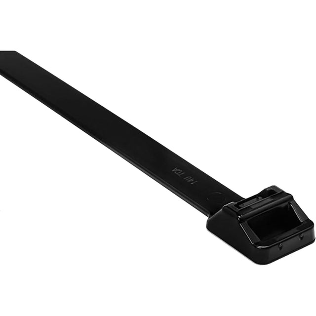 Heavy-Duty Cable Ties, 20" Long, 250 lbs. Tensile Strength, Black