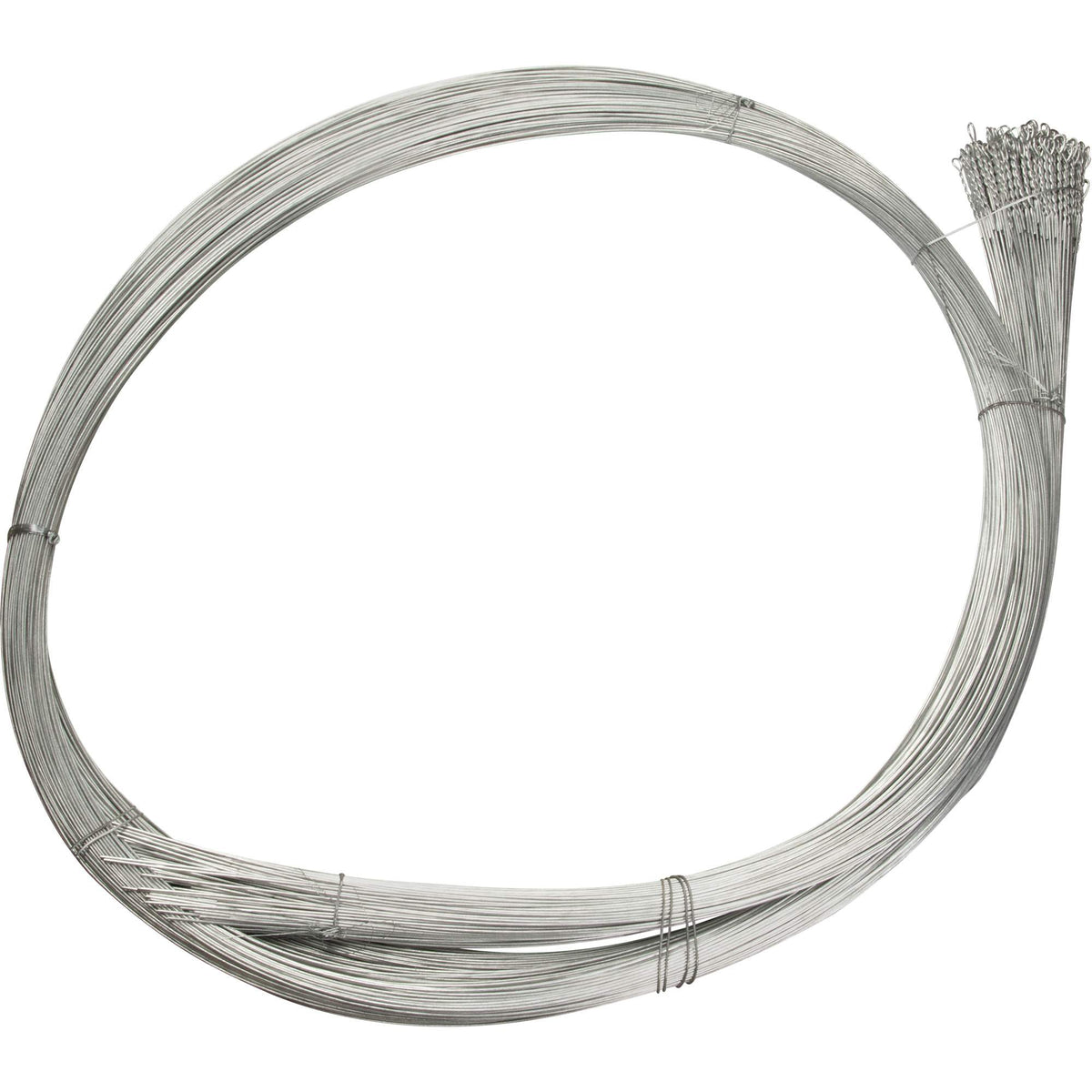 Baling Wire, Galvanized, 13-1/2' L, 13 ga.