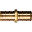 Coupling, Brass, 3/8"
