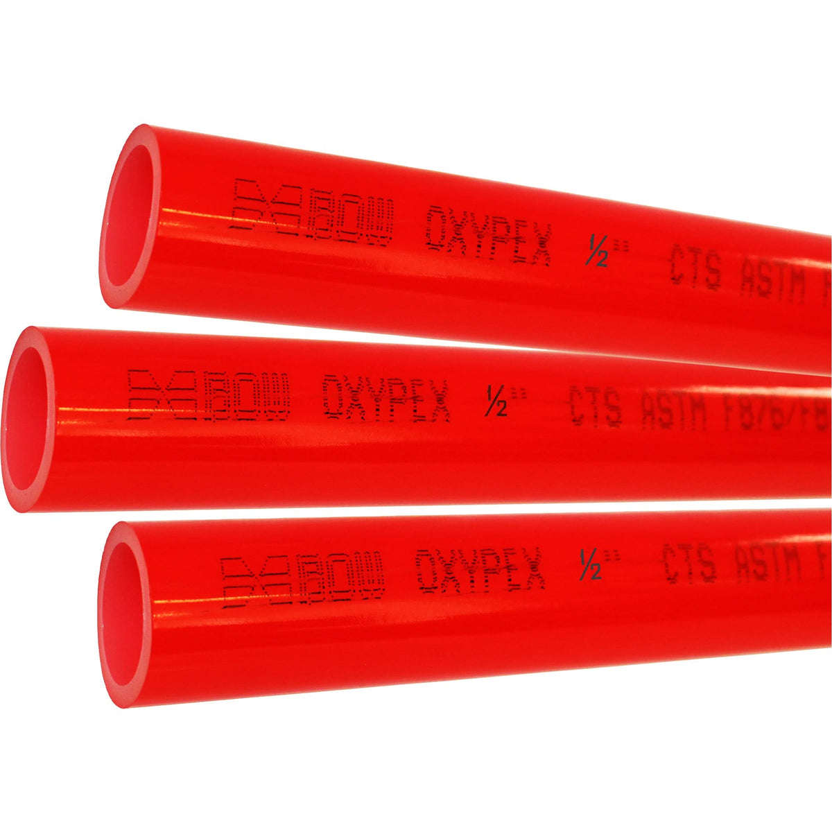 Oxypex Oxygen Barrier Tubing, Plastic, 20' L x 1" Dia.
