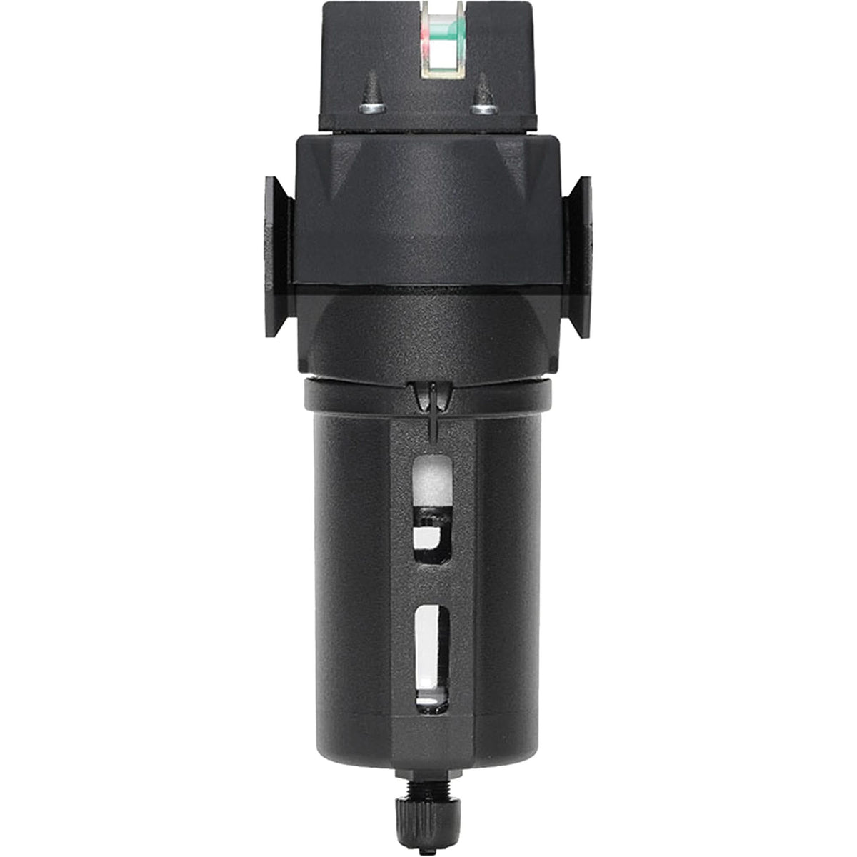 Manual Drain Coalescing Filter with Standard Bowl Modulair 300, In Line/Modular, 1/4" NPT, Manual Drain, For Oil