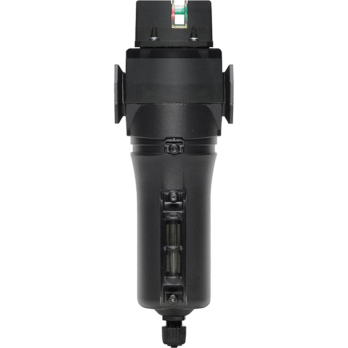 Manual Drain Coalescing Filter with Metal Bowl Modulair 300, In Line/Modular, 1/4" NPT, Manual Drain, For Oil