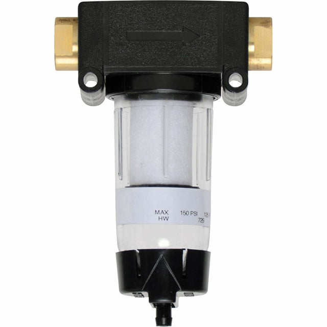 Coalescing Filter, Standard, 1/4" NPT, Manual Drain