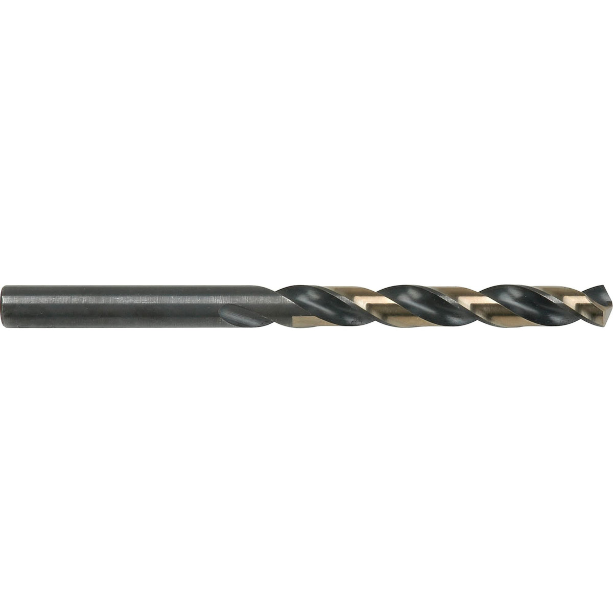 Two-Tone Jobber Drill Bit, High Speed Steel, C, 4" L, 2-3/4" Flute, 135° Point Angle
