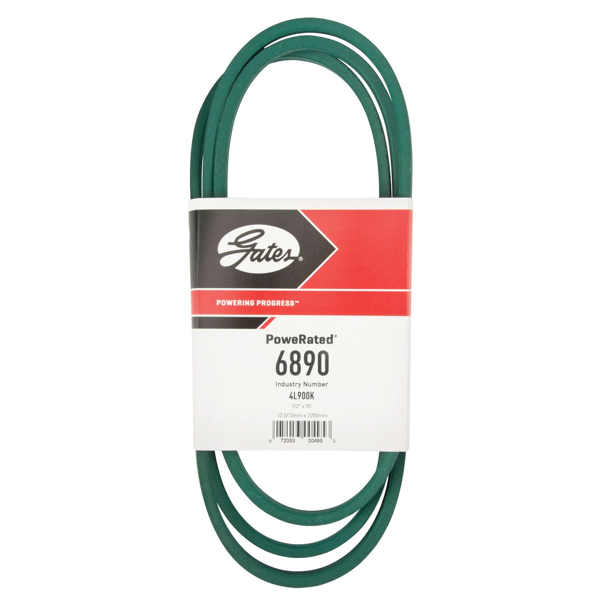 PoweRated® V-Belt, 1/2" W x 90" L